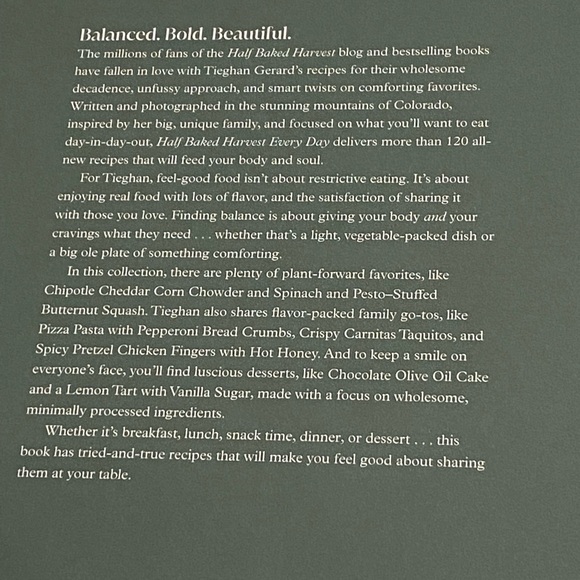 Cookbook Half Baked Harvest Every Day - by Tieghan Gerard (Hardcover) EUC - Picture 8 of 8